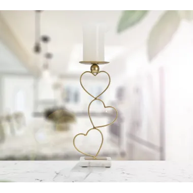 P/CAND HEARTS 14,5 10 32,5 cm MIN 2